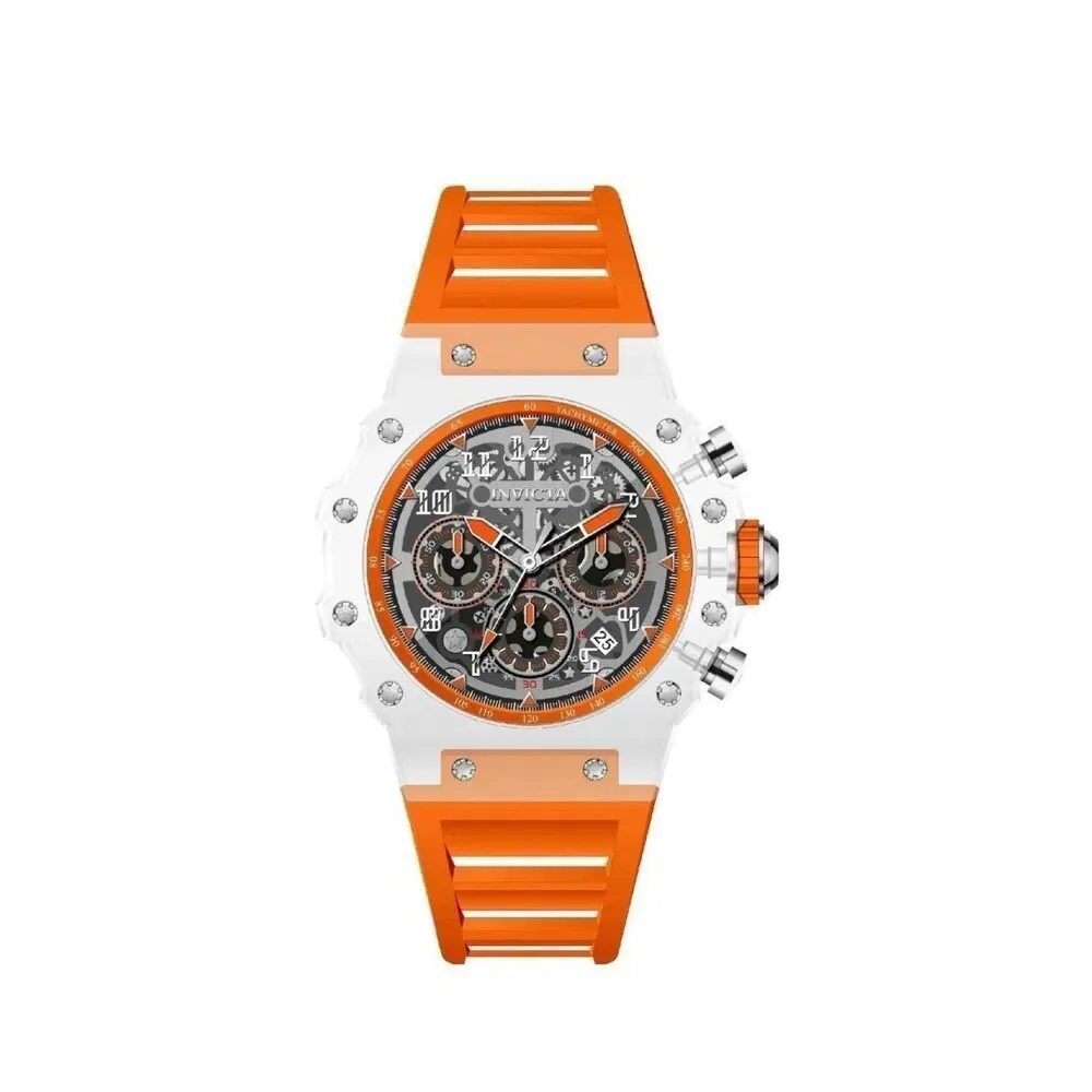 Invicta Racing Vaulthan Men's Watch - 44mm. Orange (69672)